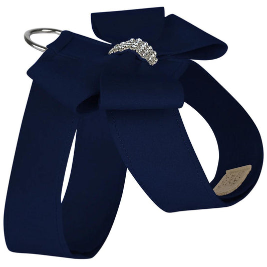 Nouveau Bow Tinkie Dog Harness Indigo